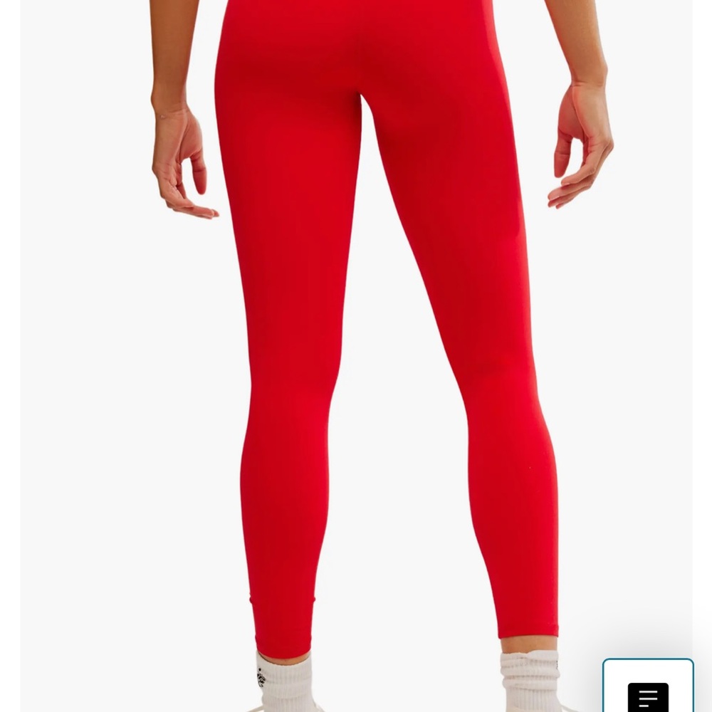 Red Women's free people movement Leggings